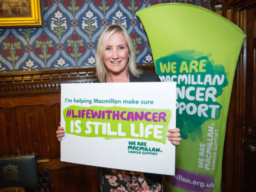 Caroline Dinenage - Macmillan Coffee Morning