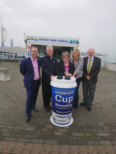 Huhtamaki Cup Recycling Scheme Launch