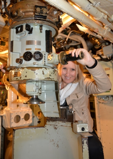 Caroline Dinenage - Royal Navy Submarine Museum Gosport