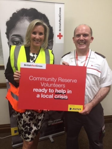 Caroline Dinenage - Red Cross