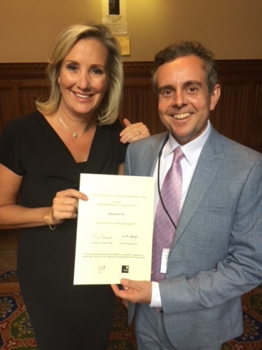 Caroline Dinenage - Keith Crossley - Huhtamaki