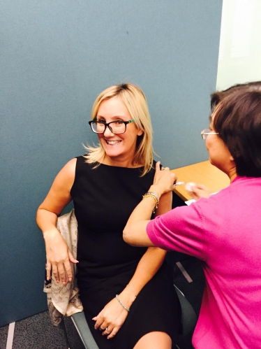 Caroline Dinenage - Flu Jab