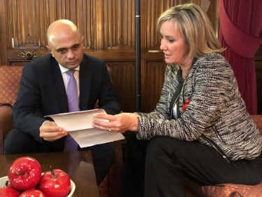 Caroline Dinenage - Sajid Javid