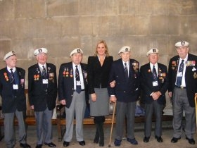 Arctic Convoy Medal Caroline Dinenage MP