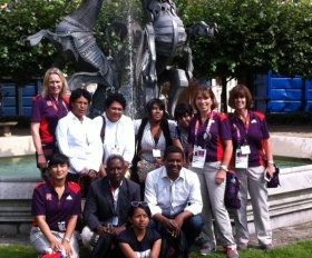 Malagasy Olympic Delegation, Gosport, Olympics, Caroline Dinenage